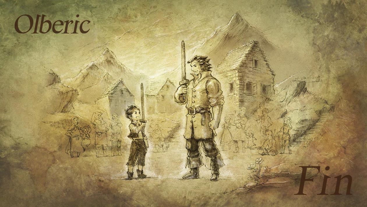 Olberic End Card