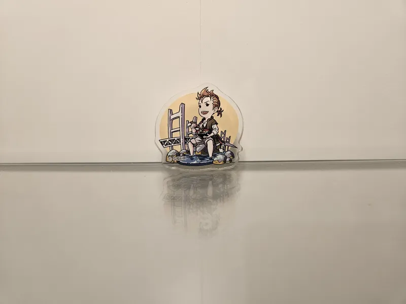 Acrylic badge Alfyn (mwt)