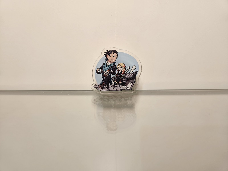 Acrylic badge Olberic (mwt)