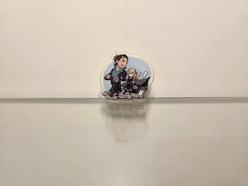 Acrylic badge Olberic (mwt)