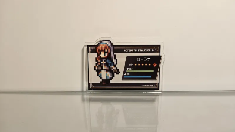 Acrylic plate badge Laurana (EEO)