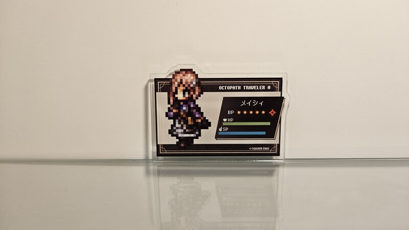 Acrylic plate badge Macy (EEO)
