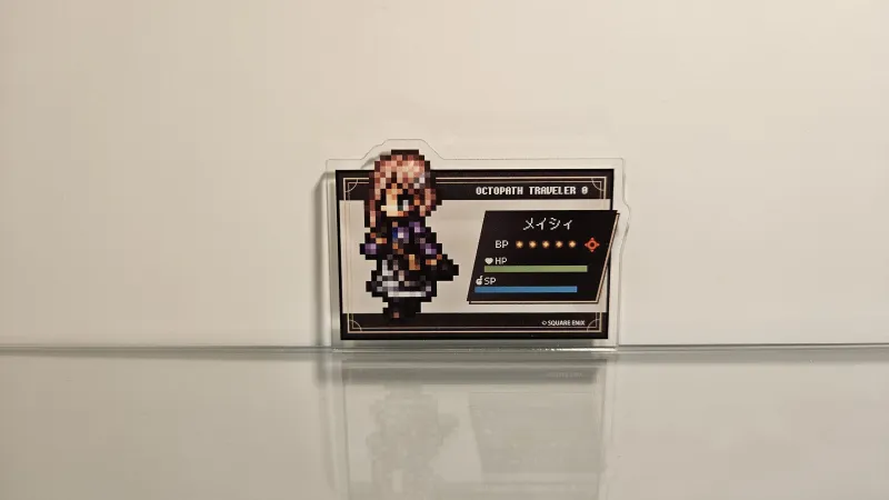 Acrylic plate badge Macy (EEO)