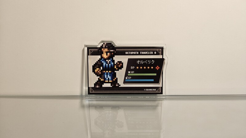 Acrylic plate badge Olberic (EEO)