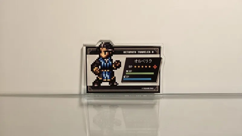 Acrylic plate badge Olberic (EEO)