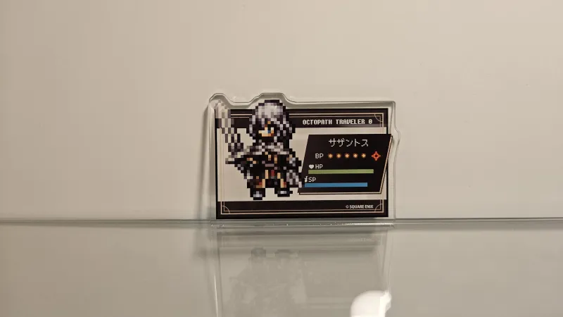 Acrylic plate badge Sazantos (EEO)