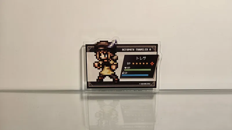 Acrylic plate badge Tressa (EEO)
